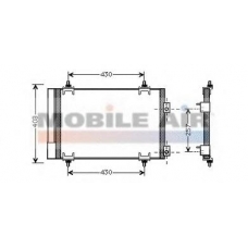 09005231 VAN WEZEL Конденсатор, кондиционер