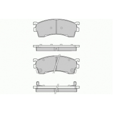 12-0864 E.T.F. Комплект тормозных колодок, дисковый тормоз