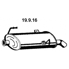 19.9.16 EBERSPACHER Глушитель выхлопных газов конечный
