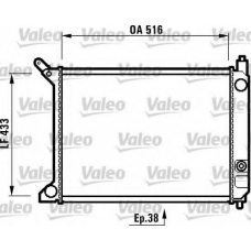 731413 VALEO Радиатор, охлаждение двигателя