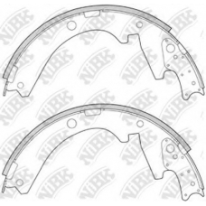 FN6656 NiBK Комплект тормозных колодок