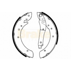 SH1179 BRAKE ENGINEERING Комплект тормозных колодок