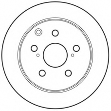 562808BC BENDIX Тормозной диск