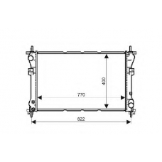 QER2182 QUINTON HAZELL Радиатор, охлаждение двигателя