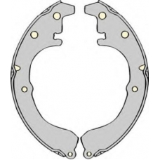 M668 MGA Комплект тормозных колодок