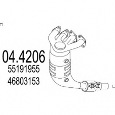04.4206 MTS Катализатор