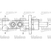 402303 VALEO Главный тормозной цилиндр