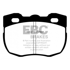 DP713 EBC Brakes Колодки тормозные