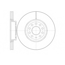 D6972.10 WOKING Тормозной диск