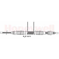 432848B BENDIX Трос, стояночная тормозная система