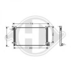 8349200 DIEDERICHS Конденсатор, кондиционер