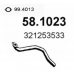 58.1023 ASSO Труба выхлопного газа