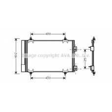 CNA5283 AVA Конденсатор, кондиционер