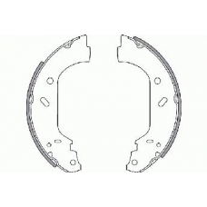18492719588 S.b.s. Комплект тормозных колодок