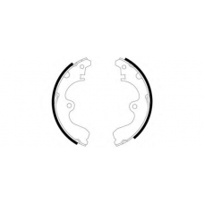 MFR307 MINTEX Комплект тормозных колодок