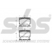 1501223515 S.b.s. Комплект тормозных колодок, дисковый тормоз
