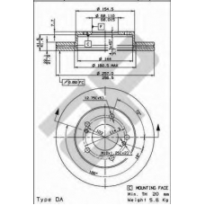 24703 AP Тормозной диск