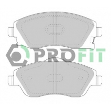 5000-1424 PROFIT Комплект тормозных колодок, дисковый тормоз