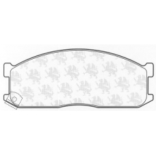 BP428 QH Benelux Комплект тормозных колодок, дисковый тормоз