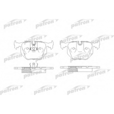 PBP857 PATRON Комплект тормозных колодок, дисковый тормоз