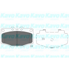 KBP-9028 KAVO PARTS Комплект тормозных колодок, дисковый тормоз