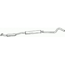 40428 SIGAM Средний глушитель выхлопных газов