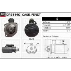 DRS1140 DELCO REMY Стартер