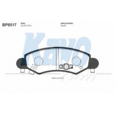 BP-8517 KAVO PARTS Комплект тормозных колодок, дисковый тормоз