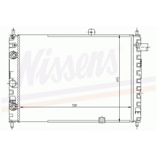 63160 NISSENS Радиатор 63160