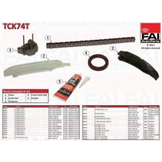 TCK74T FAI AutoParts Комплект цели привода распредвала