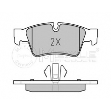 025 239 2318/PD MEYLE Комплект тормозных колодок, дисковый тормоз