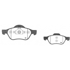 823.0 RAICAM Комплект тормозных колодок, дисковый тормоз