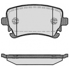 RA.0819.1 RAICAM Комплект тормозных колодок, дисковый тормоз
