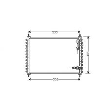 VO5075 AVA Конденсатор, кондиционер