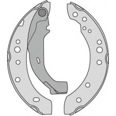 K783974 MGA Комплект тормозов, барабанный тормозной механизм