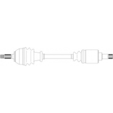 CI3129 General Ricambi Приводной вал