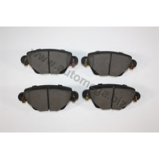 30102270108 AUTOMEGA Комплект тормозных колодок, дисковый тормоз