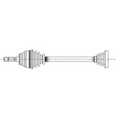 17-0194 METELLI Приводной вал