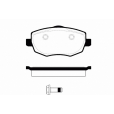 1501222372 S.b.s. Комплект тормозных колодок, дисковый тормоз