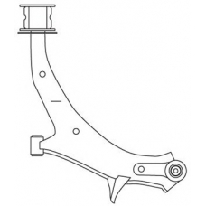 2509 FRAP Рычаг независимой подвески колеса, подвеска колеса
