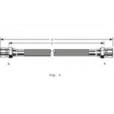 PHA184 TRW Тормозной шланг