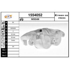1554052 SNRA Тормозной суппорт