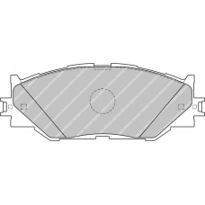 FSL1936 FERODO Комплект тормозных колодок, дисковый тормоз