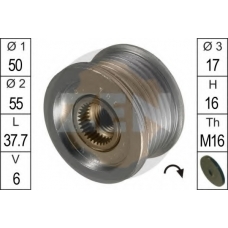219024 ERA Механизм свободного хода генератора