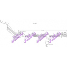 H4466 Brovex-Nelson Тормозной шланг