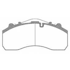 JCA637.00 KAWE Комплект тормозных колодок, дисковый тормоз