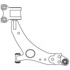 4029 FRAP Рычаг независимой подвески колеса, подвеска колеса