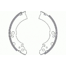 18492722404 S.b.s. Комплект тормозных колодок