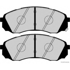 J3600504 HERTH+BUSS JAKOPARTS Комплект тормозных колодок, дисковый тормоз