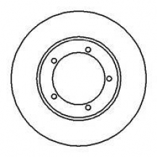 204901 NK Тормозной диск